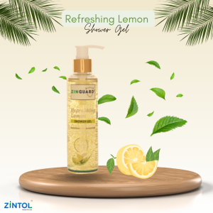 ZINGUARD Refreshing Lemon Shower Gel